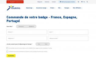 Support de badge supplémentaire